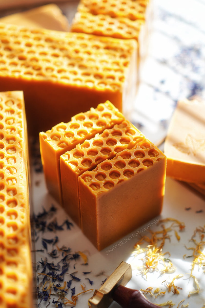 Nature's Natural Lather - Vegan Turmeric and Agave Soap Bar