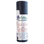  Nature's Natural Lather handcrafted vegan Roasted Coffee scented lip balm made with avocado oil, sunflower oil, coconut oil, shea butter, candelilla wax, and essential oils. Perfect on sensitive lips, vegan, all natural, and 0.3 oz.