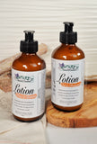 Nature's Natural Lather Oat & Jasmine Vegan Lotion For Sensitive, Dry & Chap Skin made with Distilled Water, Organic Extra Virgin Coconut Oil, Organic Sunflower Oil, Emulsifying Wax, Stearic Acid, Organic Shea Butter, Oat Oil, Chamomile Hydrosol, Phenoxyethanol, Caprylyl Glycol, & Sorbic Acid.  Edit alt text