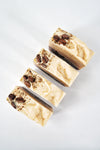 Nature's Natural Lather Cedarwood and Lavender Coffee Soap Bar is like no other! With Coffee Seed Oil, Coffee, and Cocoa, it has a scent that can only be described as transcendent. With a heavenly lather to match its intoxicating aromatherapy, this soap bar is far more than just soap, but rather a self care treat that transcends you to new levels of doing you!