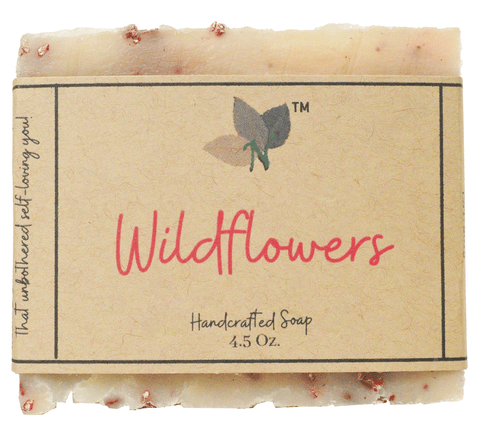 Nature's Natural Lather Wildflowers Soap ﻿Bar with beautiful floral notes, is soft on the skin like the rays of a warm setting sun. Made with 100% Essential Oil based fragrances, our soap bars also leave out all the problems your skin can face with harsh chemicals, preservatives, and detergents.